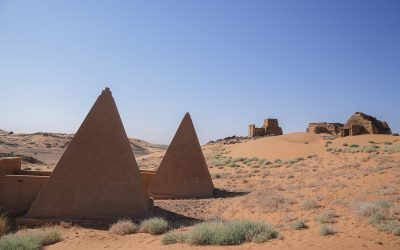 Meroe, piramidele-simbol, amenințate de războiul din Sudan
