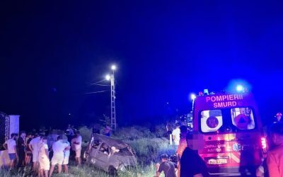 Tânăr fără permis, accidentat grav în Dâmbovița