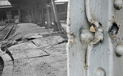 Gara de Nord: Stâlpul bombardat păstrează secrete vechi