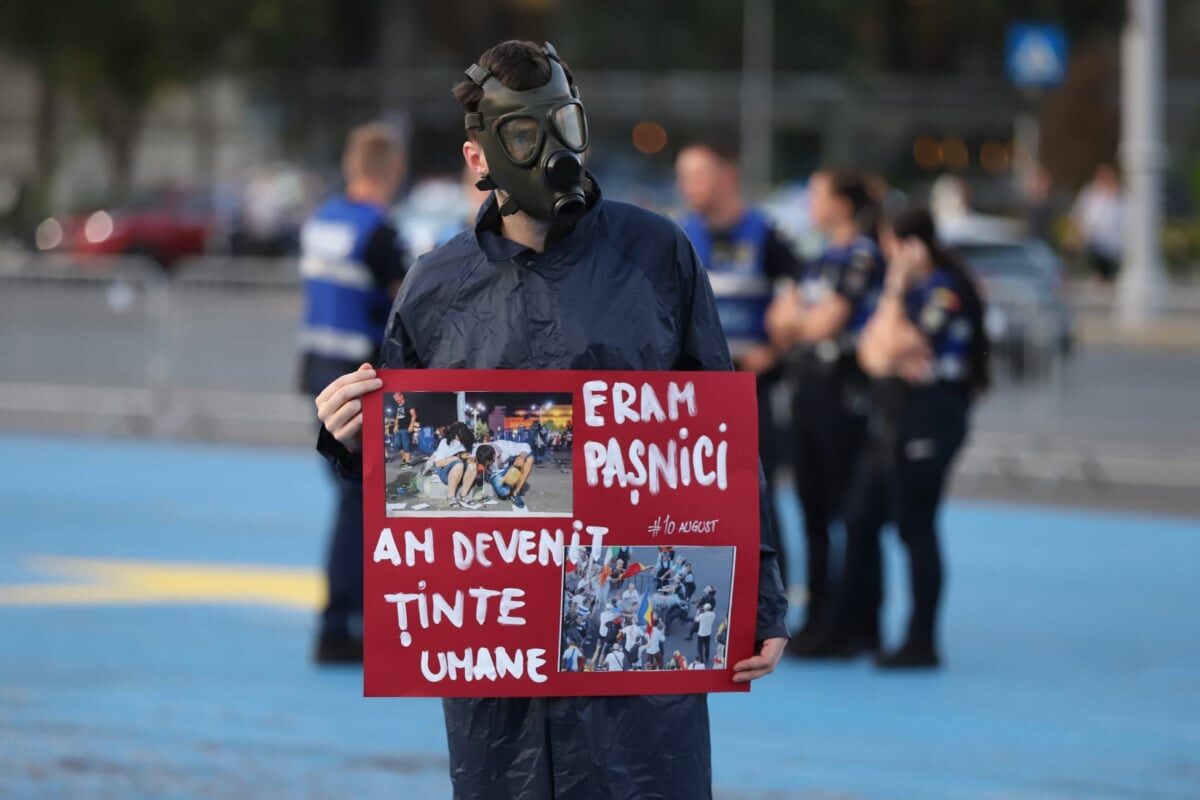 Piața Victoriei, 8 ani de la 10 August: Mesaj tranșant
