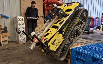 București: Robot revoluționar doboară drone și stinge incendii