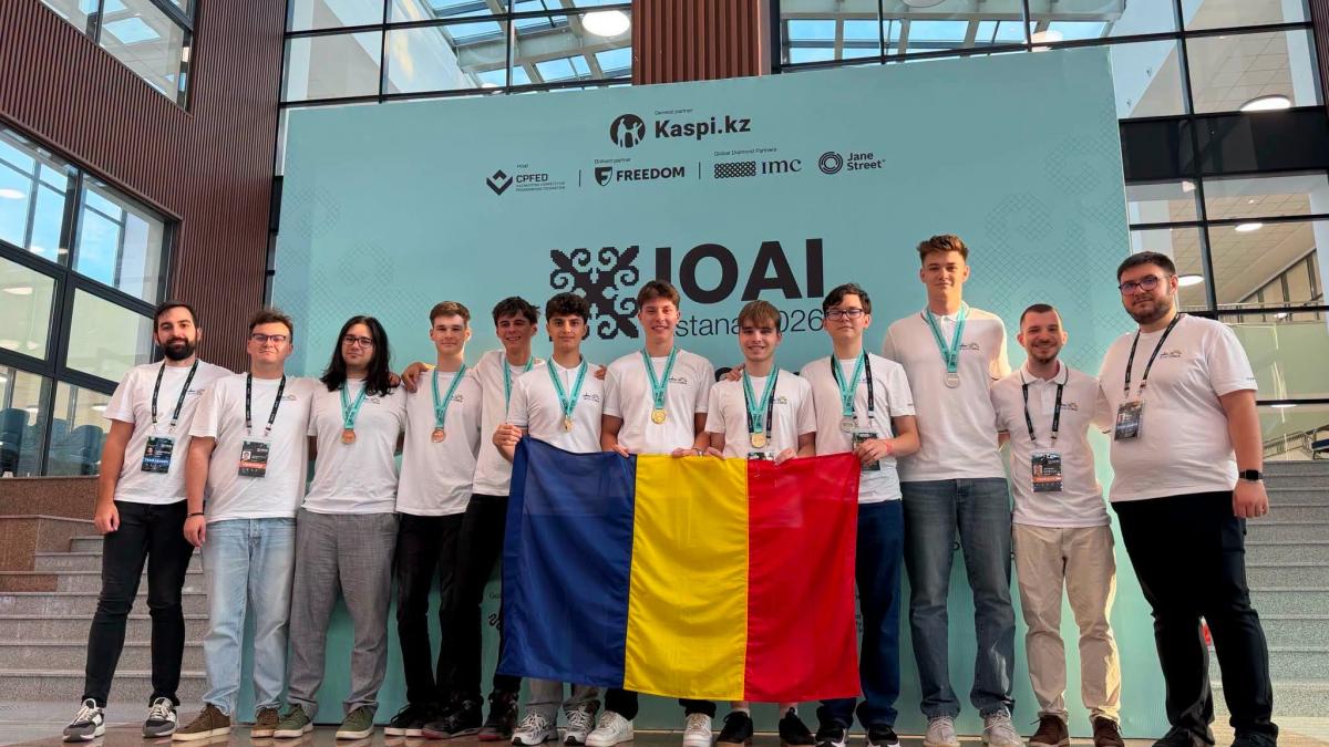 România excelează la AI: 8 medalii la competiția globală
