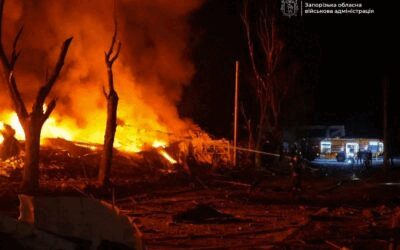 Rușii au atacat Kiev și Zaporojie: Zeci de explozii, morți și răniți