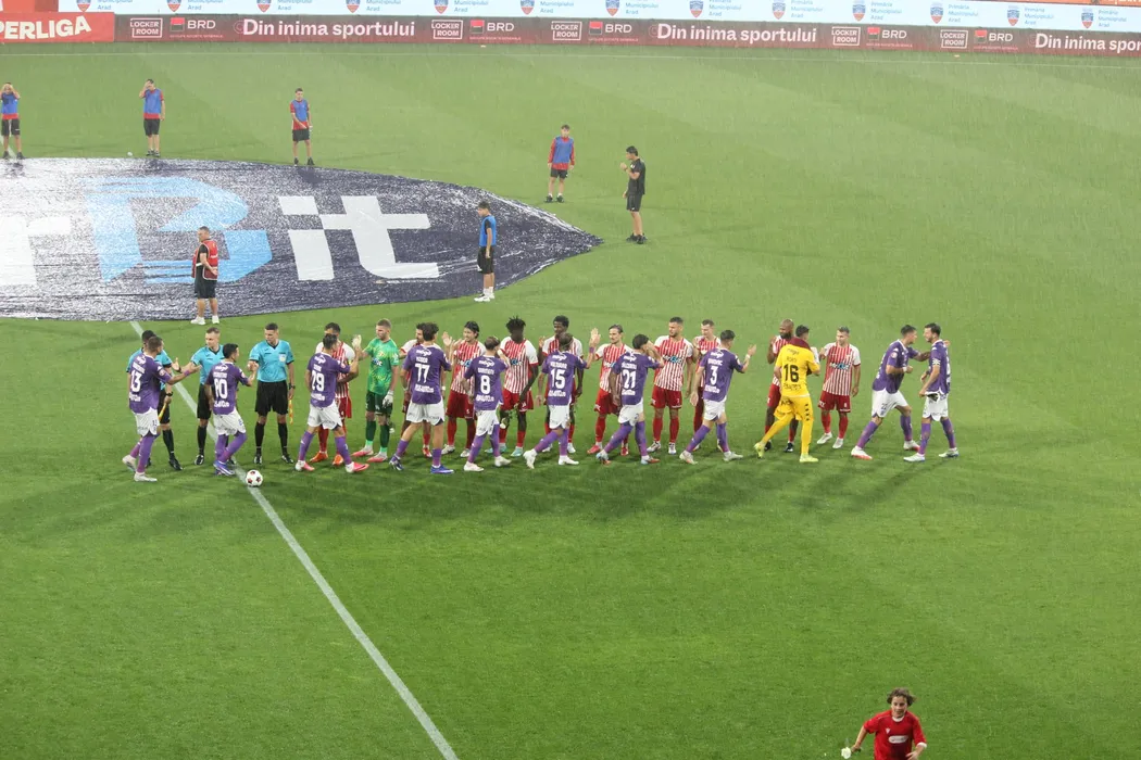 Scandal UTA-Rapid: Stojilkovic, galben pentru simulare la 1-1