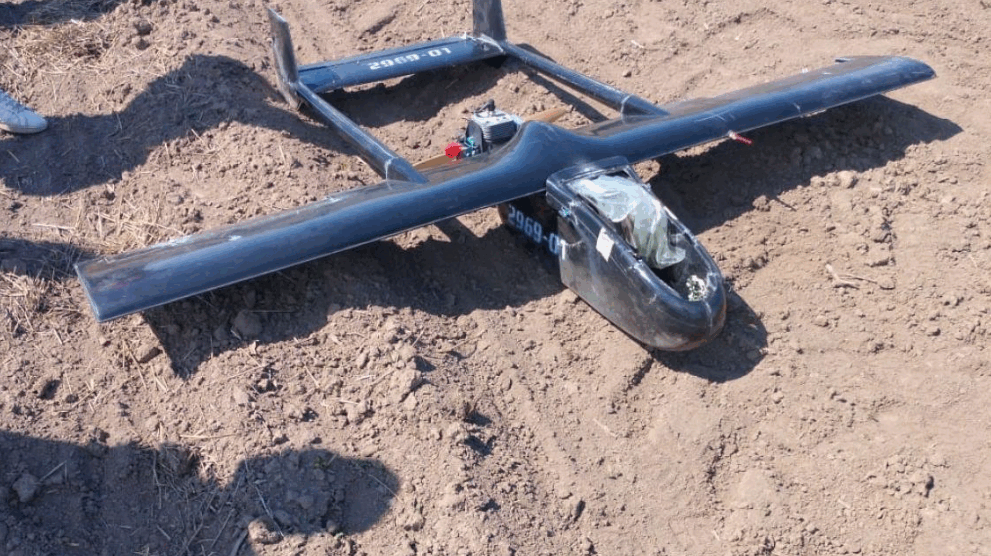 Dronă găsită în Munții Măcinului, detonată controlat