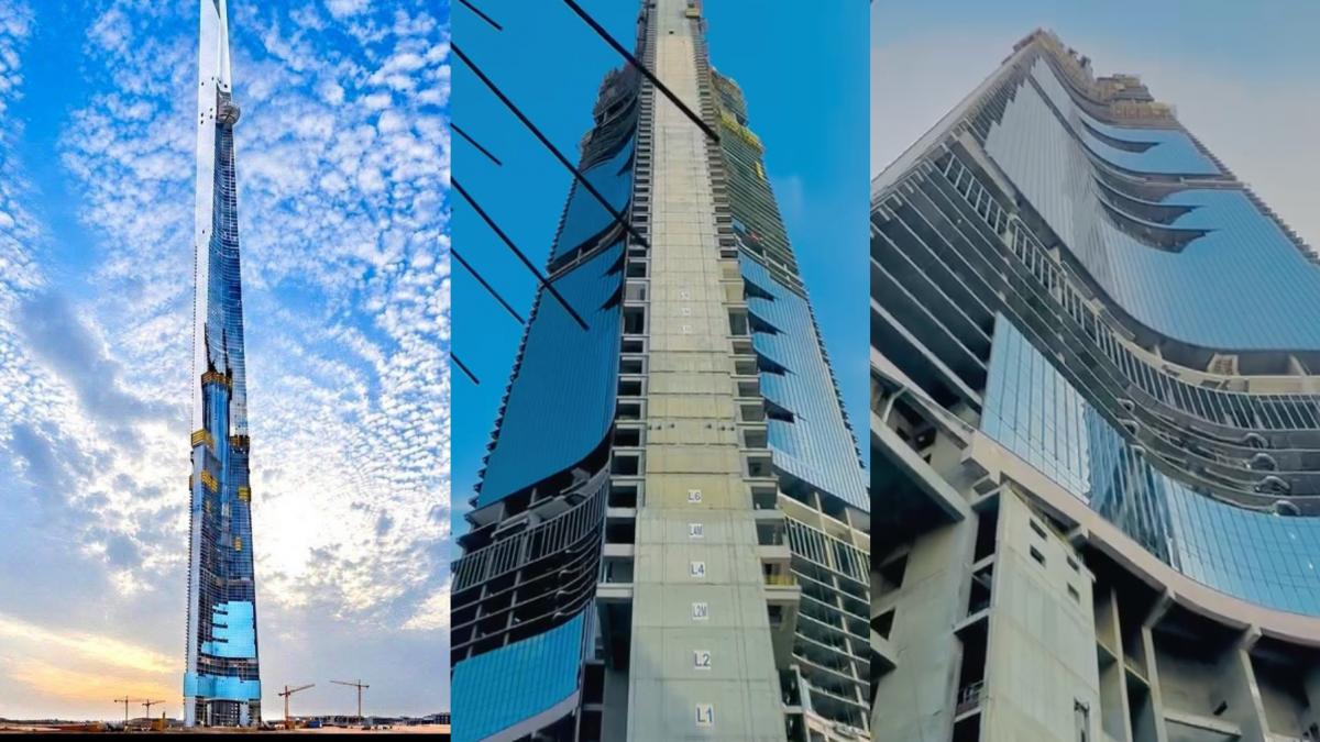 Turnul Jeddah, la 1 km: Gigantul mondial depășește 107 etaje