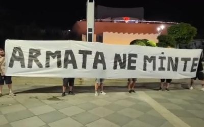 Steaua, protestul ultrașilor în București