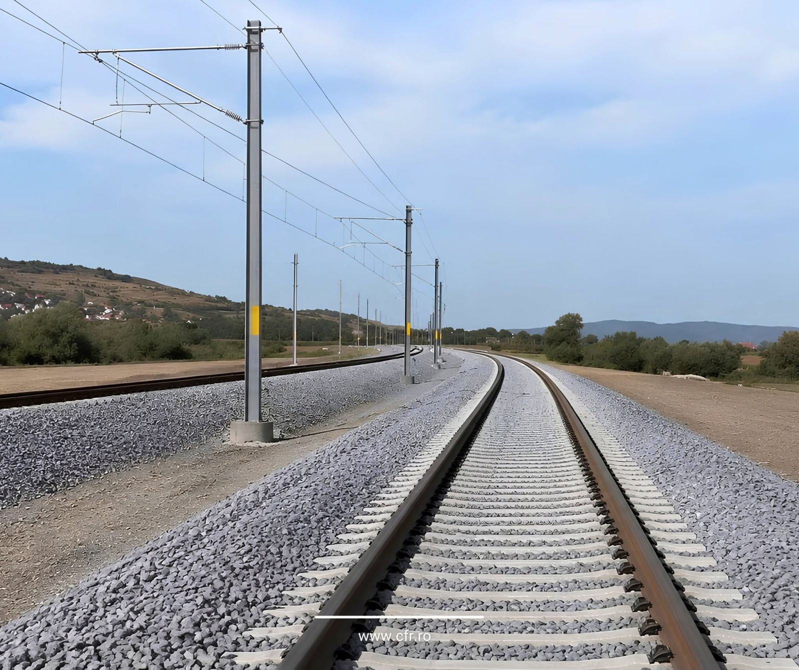 Brașov-Sighișoara: Trenuri la 160 km/h pe noul tronson modernizat