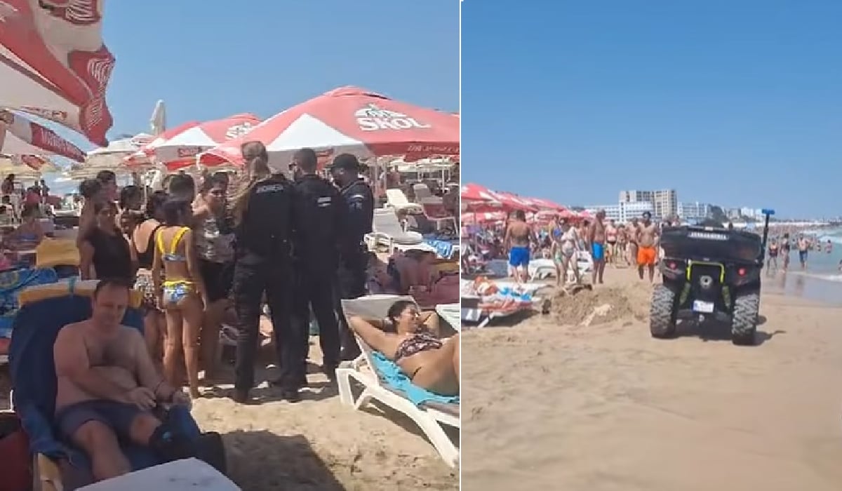 Eforie: Turiști amendați după ce au ignorat steagul roșu și au intrat în valuri