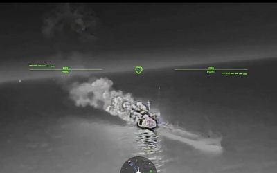 Ucraina: 12 nave rusești din flota-fantomă, distruse în Marea Neagră