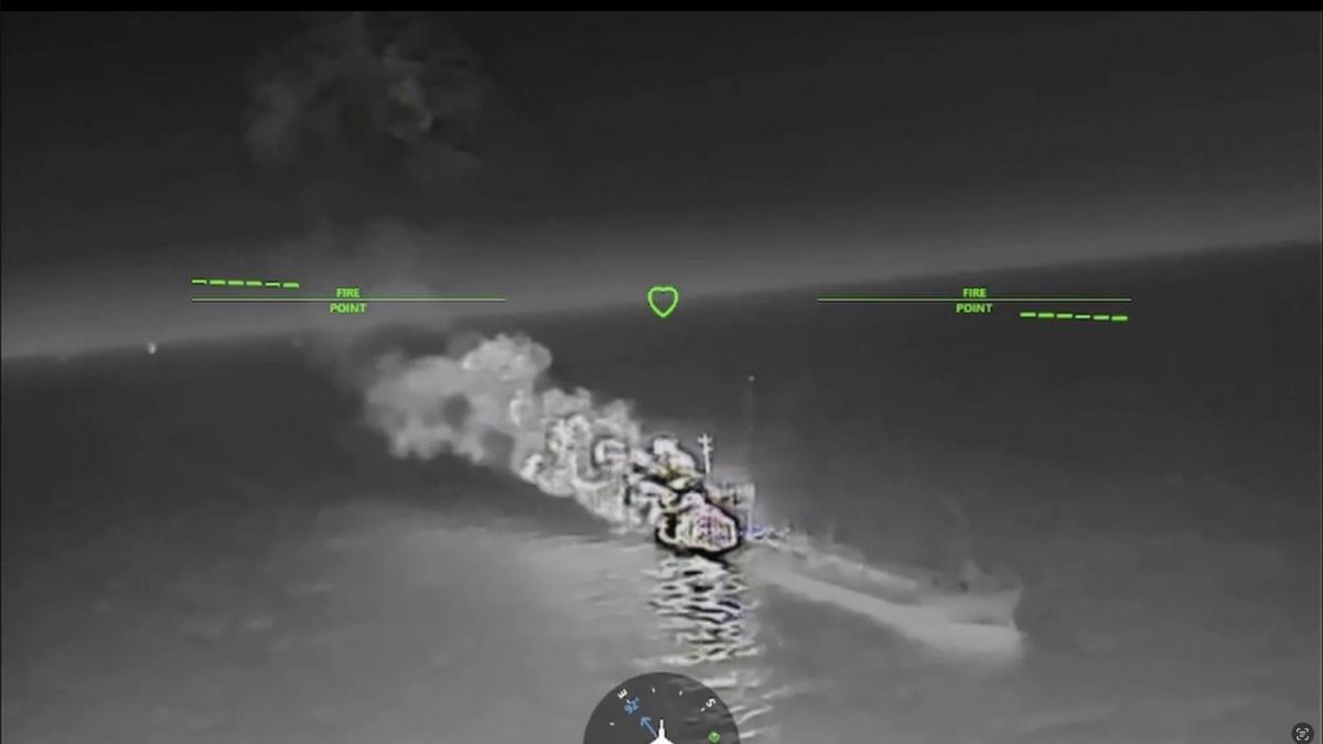 Ucraina: 12 nave rusești din flota-fantomă, distruse în Marea Neagră