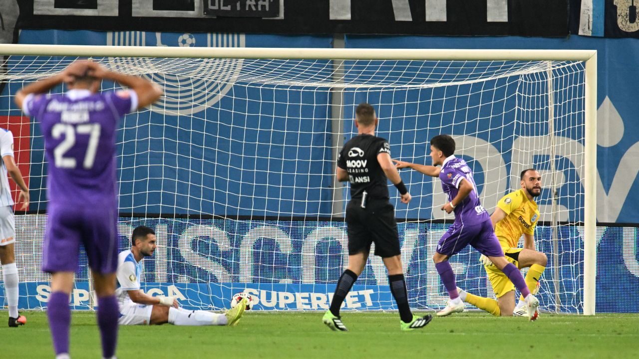 Șoc pe Oblemenco: Universitatea Craiova – FC Argeș, Cicâldău ratează incredibil
