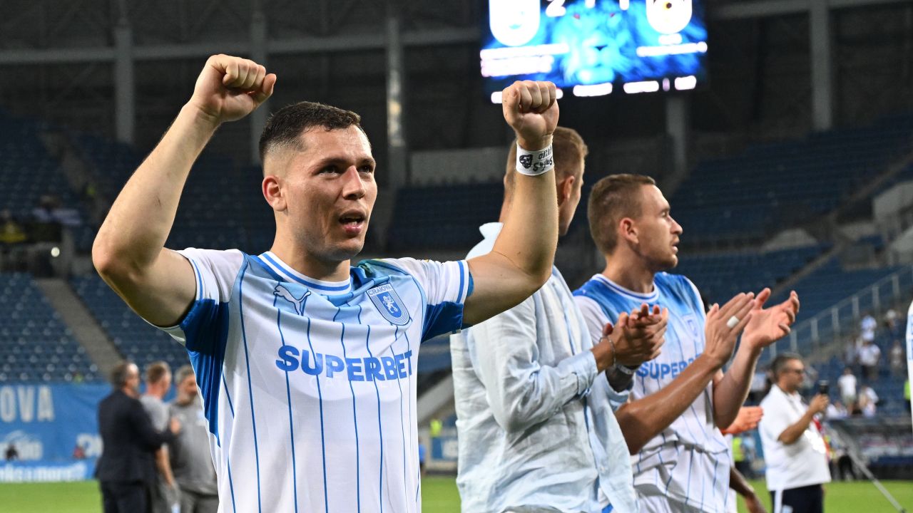 Craiova, pe hartă: Meciuri de foc în Europa și Conference League