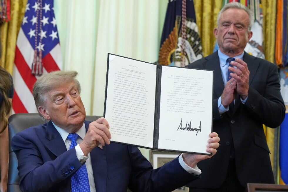 Trump, acuzații false la vaccinarea copiilor