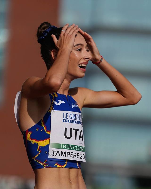 Ștefania Uță, în finala CM U20 la 400m garduri