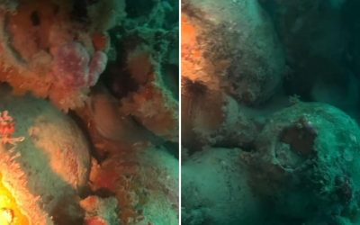 Epavă Romană, Sute de Amfore intacte, pe Coasta Siciliei