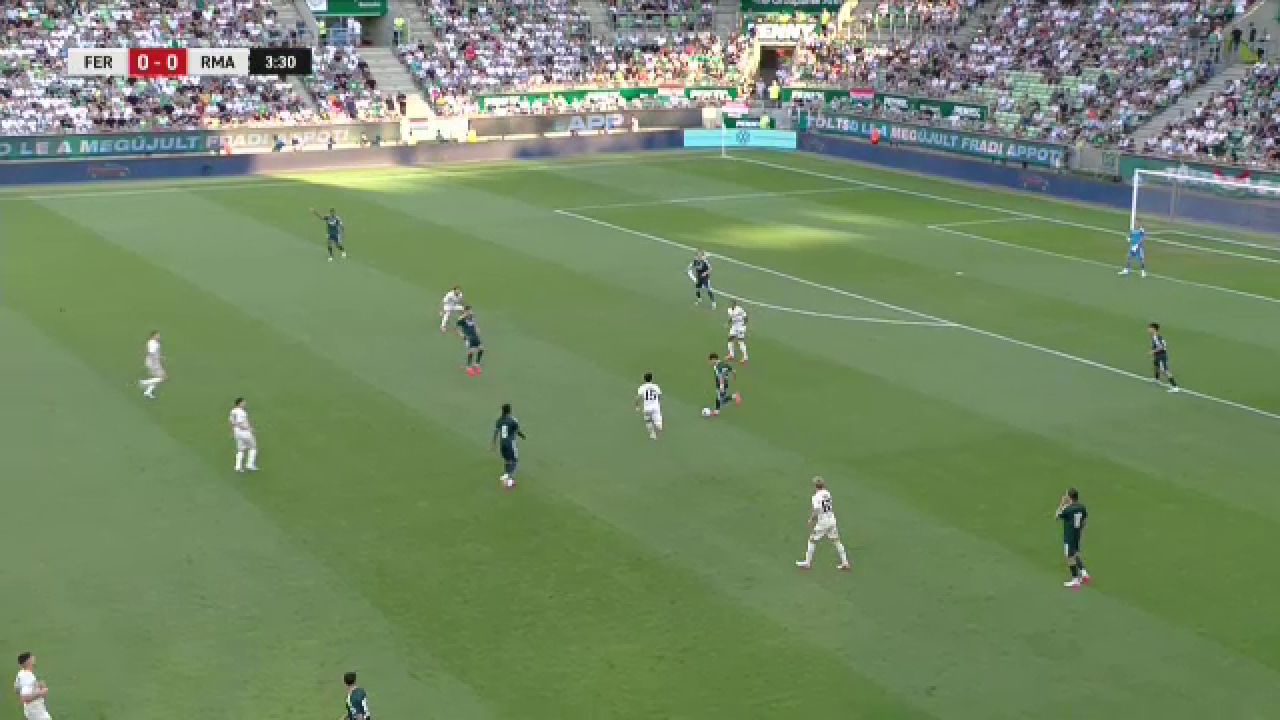 Ferencvaros – Real Madrid 0-1: „Los Blancos” conduc pe VOYO