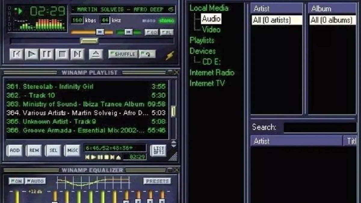 Winamp revine pe piață. Fostul rege al mp3 vine tare pe Spotify