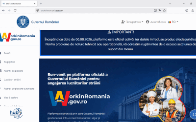 Workinromania, platforma obligatorie pentru muncitori non-UE, e activă