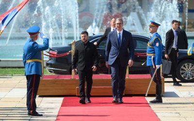 Vucic și Zelenski, uniți pentru afaceri: Serbia și Ucraina strâng cordonul
