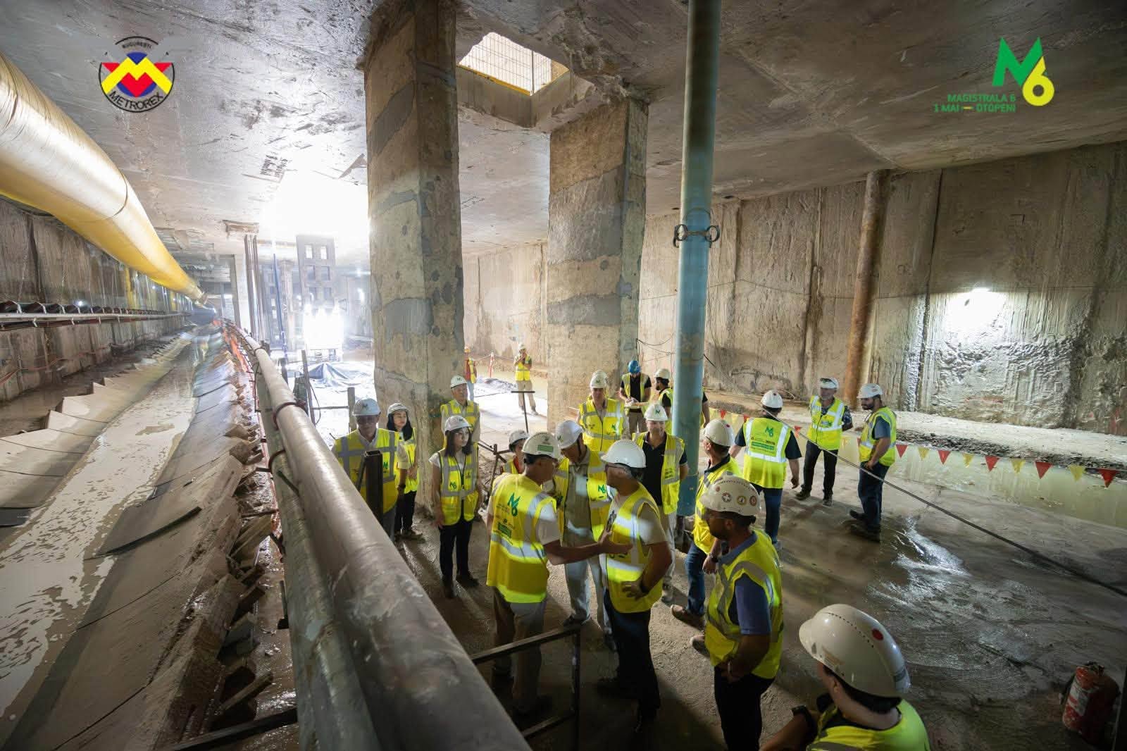 M6 Otopeni: Structura sud aproape gata, mai puțin de 500m spre Expoziției