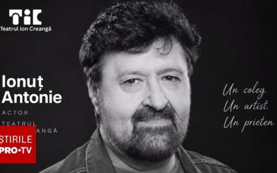 Tragedie: Actorul Ionuț Antonie, mort. Cine îl va înmormânta
