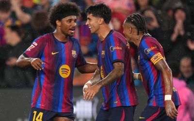 Barcelona face spectacol în ploaie: 7-2 cu Santander