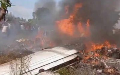Tragedie în Congo: Avion prăbușit, 14 morți, inclusiv doi generali