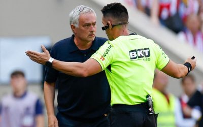 Rajada histórica de Mourinho: “No quiero pensar que esto ha sido algo preparado”