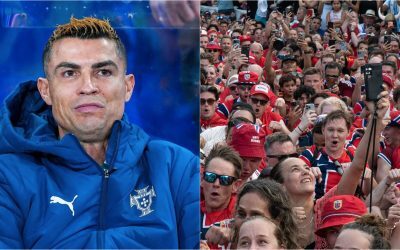 Ronaldo, rezervă după 20 de ani, privește show-ul vikingilor