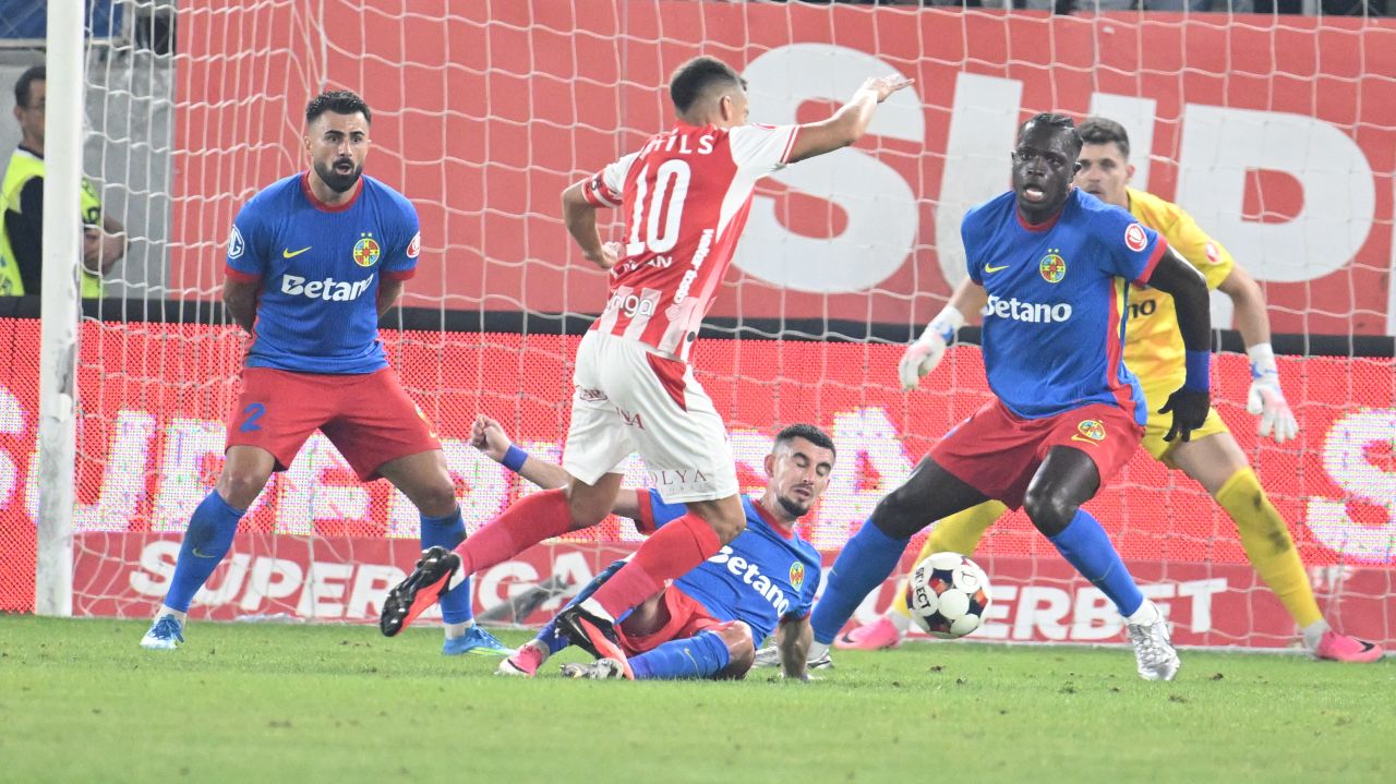 Dinamo dublează avantajul cu FCSB: 2-0 în minutul 78