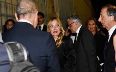 Meloni la Milano: Cină cu Ghali, Balti și scandal cu Renzi