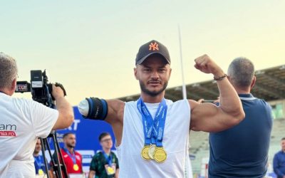 Apostol, erou la Parasport: Trei medalii pentru România