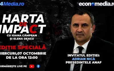 ANAF: Nica, LIVE la 12:00, despre harta impactului economic