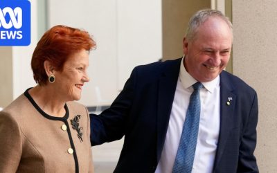 Federal politics live: Joyce confirms Rinehart purchased $8m One Nation head office in Brisbane