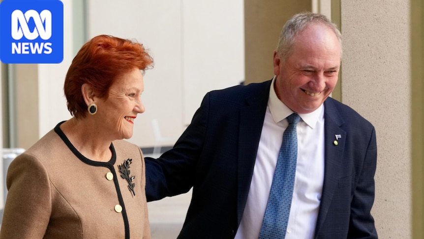 Federal politics live: Joyce confirms Rinehart purchased $8m One Nation head office in Brisbane