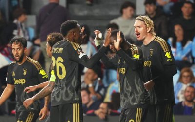 Celta Vigo-Juve 1-2: gol di Hugo Alvarez, Woltemade e Kolo Muani
