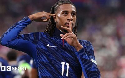 France 4-1 Belgium: Michael Olise scores twice in Nations League win for hosts