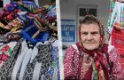 Probleme de vedere, dar munca continuă neabătut