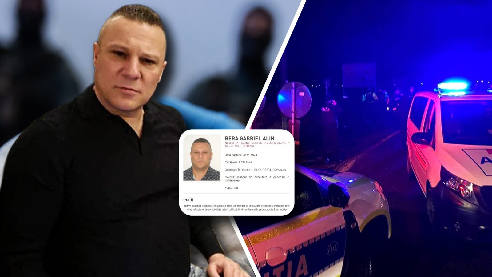 Interlop bucureștean, GRĂBIT la închisoare după un jaf PE COCAINĂ