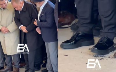 Talpă ruptă, Ozbek râde de gestul neașteptat