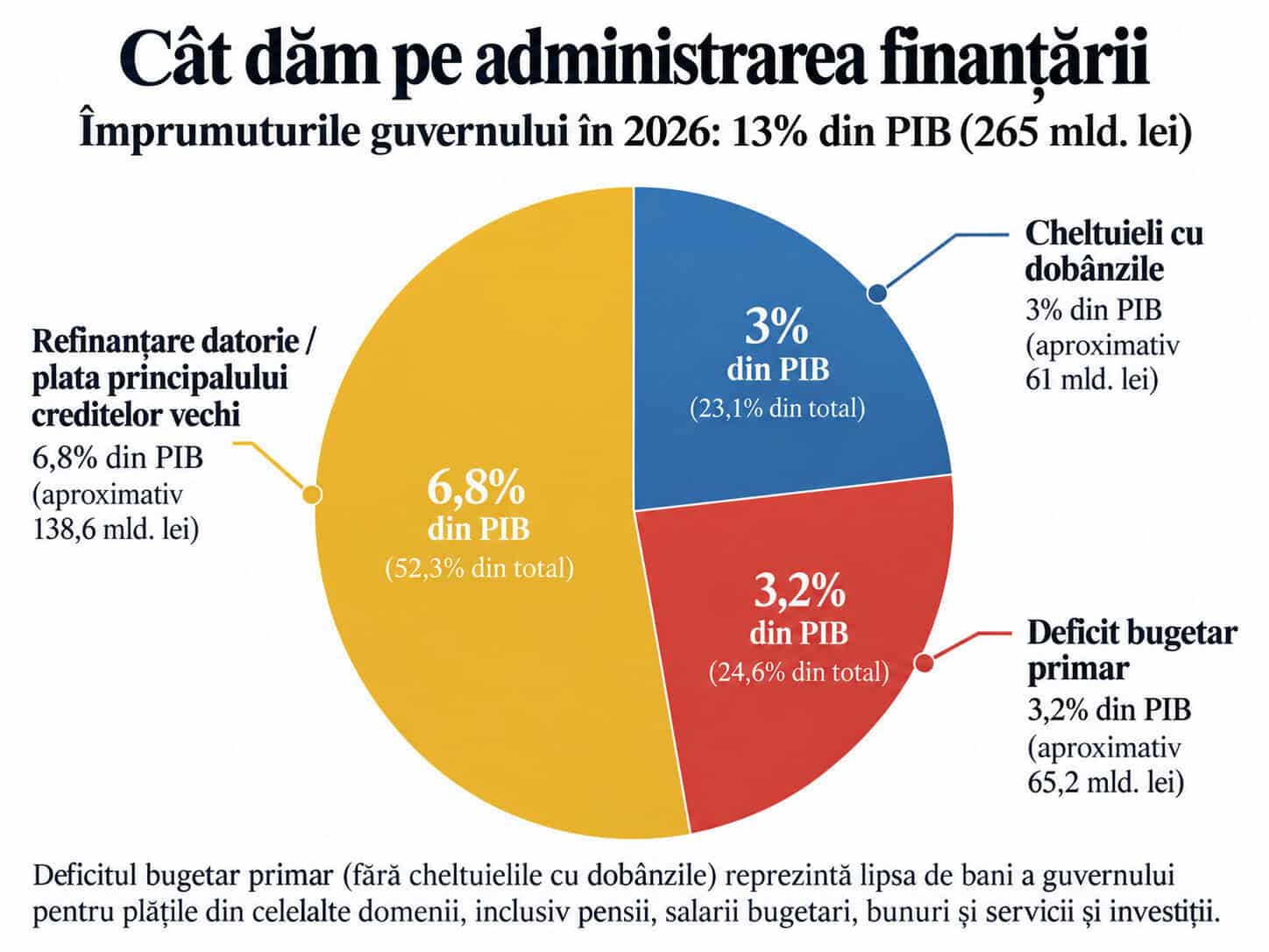 România-n lanțuri: 75% din banii împrumutați sting datoriile