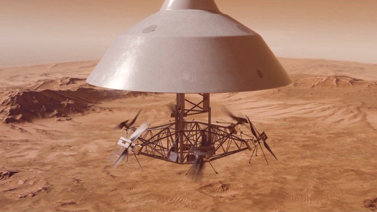 Marte, noi elicoptere NASA zboară sute de km, locuri noi pentru explorare